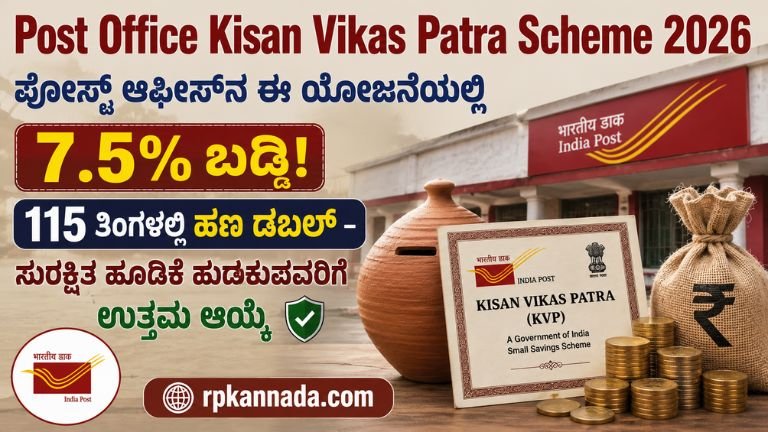 Post Office Kisan Vikas Patra Scheme 2026